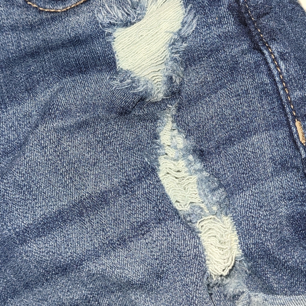 Express Distresses High Rise Shorts - Picture 3 of 3